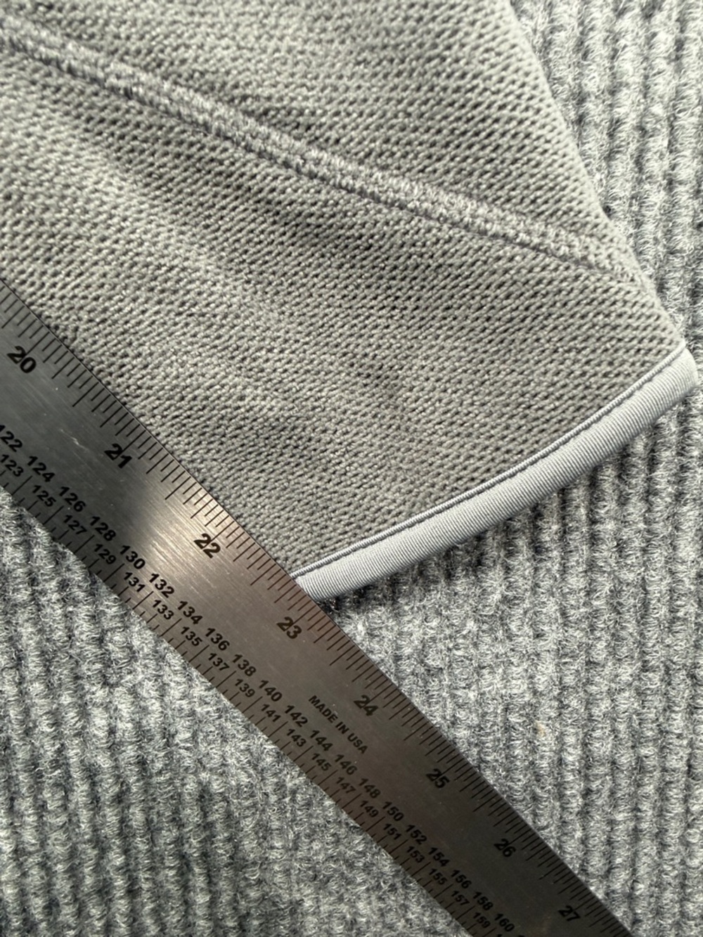 Men's Lightweight Hooded Fleece Pullover Jacket - Gray - Picture 5 of 5